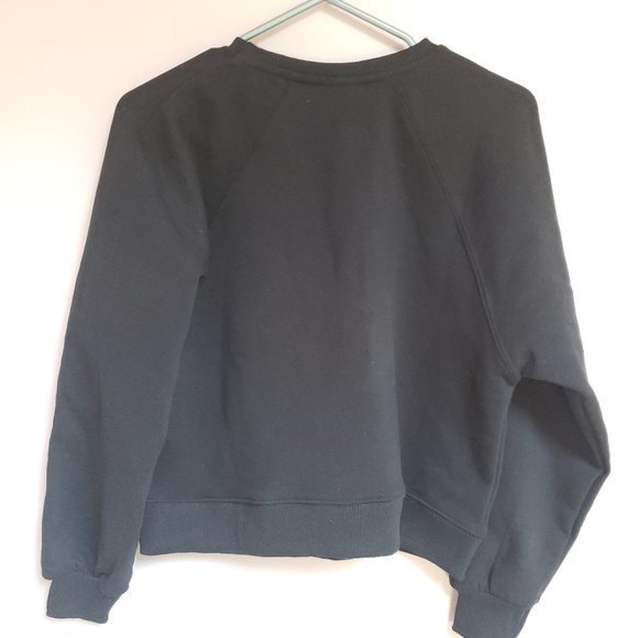 Zara Women's Size 13-14 Black Top with Golth tagsden Buttons - New with tags. - Picture 4 of 4